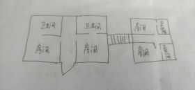 中国南通工业博览城 2室2厅2卫 70.00m&sup2;