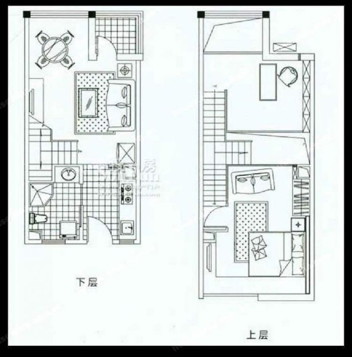 鸿运大厦 2室1厅1卫 71m&sup2;