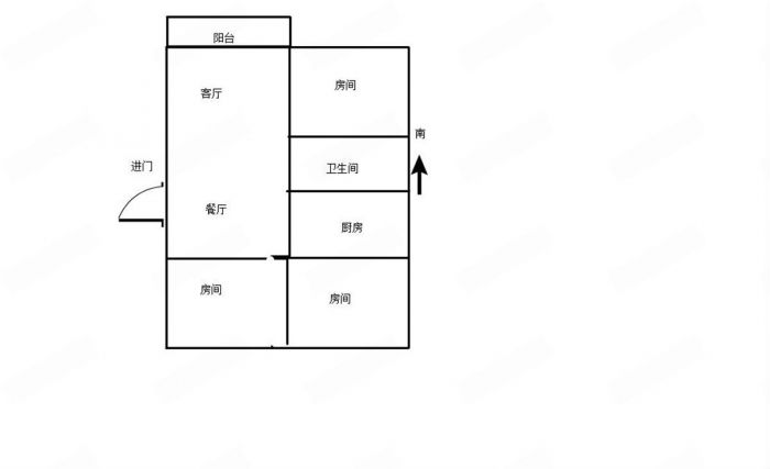 华润悦锦湾 3室2厅1卫 98m&sup2;