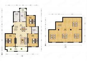 白龙花苑 3室2厅2卫 228m&sup2;