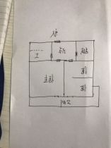虹桥新村(朝霞路) 2室1厅1卫 67m&sup2;