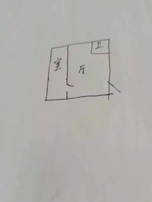 天空之城 1室1厅1卫 50m&sup2;