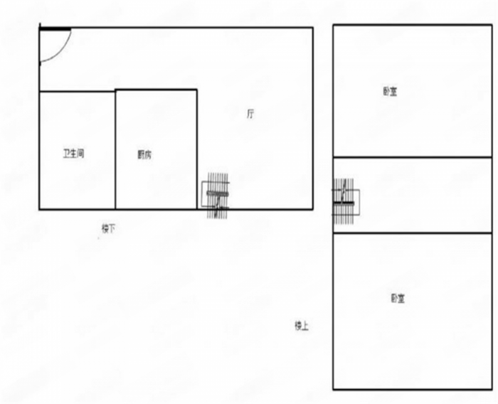 奥特莱斯 2室1厅1卫 86m&sup2;