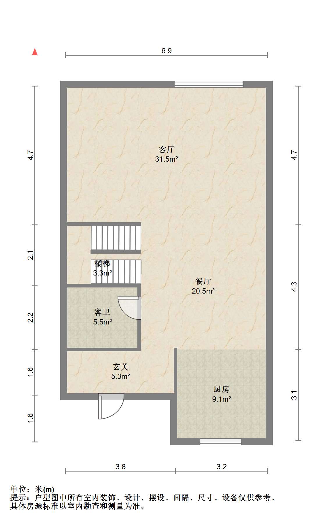 景瑞御府 3室2厅3卫 160.00m&sup2;