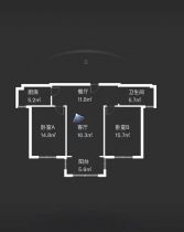 幸福人家 2室1厅1卫 99.32m&sup2;