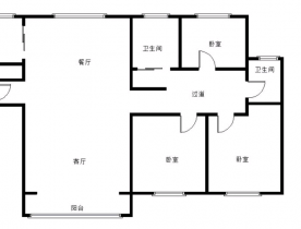 玖珑城 4室2厅2卫 157m&sup2;