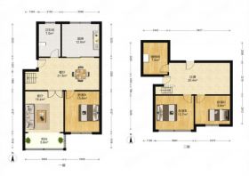 紫东花苑 3室2厅1卫 131.74m&sup2;