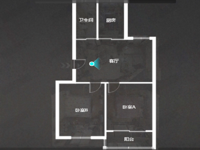 城南小苑 2室1厅1卫 73m&sup2;