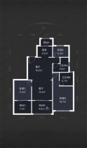 正泰江岸水苑 3室2厅2卫 121m&sup2;