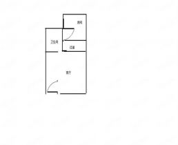 启秀路20号 1室1厅1卫 45m&sup2;