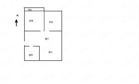 外滩北苑 2室2厅1卫 90m&sup2;