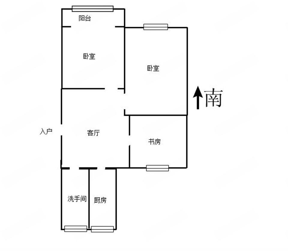 易家桥新村 3室1厅1卫 94.7m&sup2;
