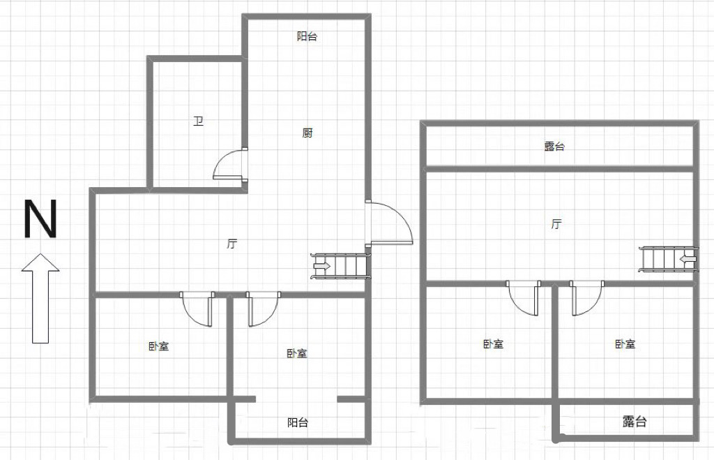 城港花苑西区 3室2厅2卫 160m&sup2;
