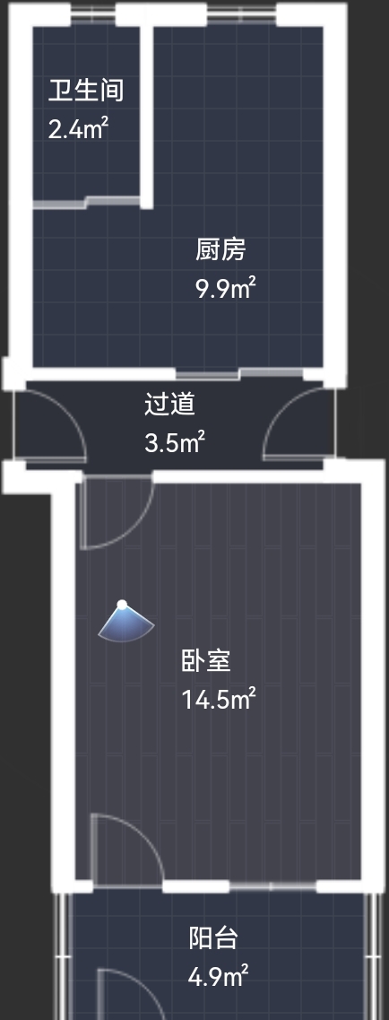 南山新村 1室1厅1卫 35m²
