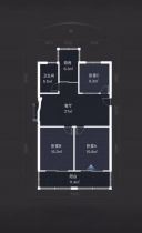星景花园 3室1厅1卫 100m&sup2;