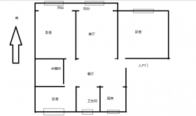 兆丰嘉园 3室1厅1卫 126.7m&sup2;