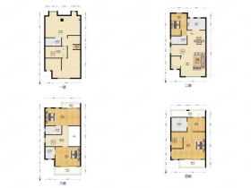 万科有湖（翡翠心湖） 4室2厅4卫 256m&sup2;
