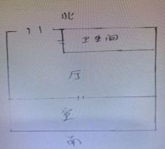 南通万达广场 1室1厅1卫 47.07m&sup2;