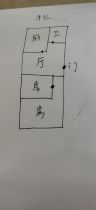 万科爱情公寓 2室1厅1卫 58.00m&sup2;