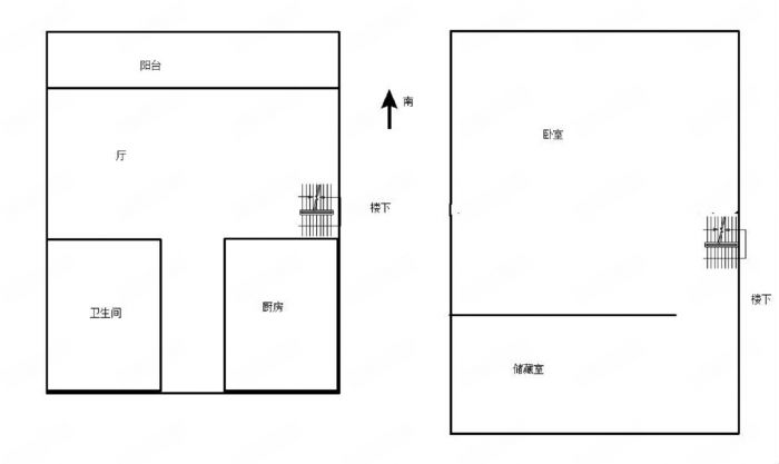 金海岸国际广场 1室1厅1卫 57m&sup2;