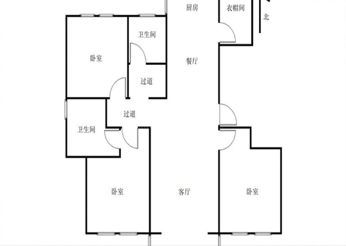 中港城世家 3室2厅2卫 139.77m&sup2;