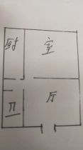 涌鑫八达通广场 1室1厅1卫 40m&sup2;