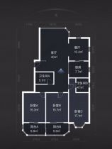 启秀花园 3室2厅2卫 158.40m&sup2;