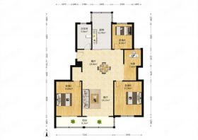 永怡家园 4室2厅1卫 156.00m&sup2;