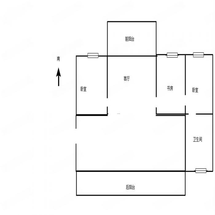 金鑫苑 5室2厅2卫 170m&sup2;