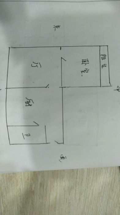 城南新村(崇川区) 1室1厅1卫 55m&sup2;