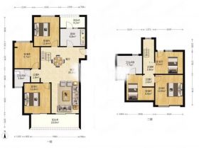 万濠星城 4室2厅2卫 184m&sup2;