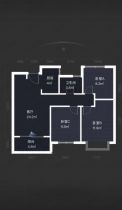 中南熙悦(南通经济技术开发区) 3室2厅1卫 90m&sup2;