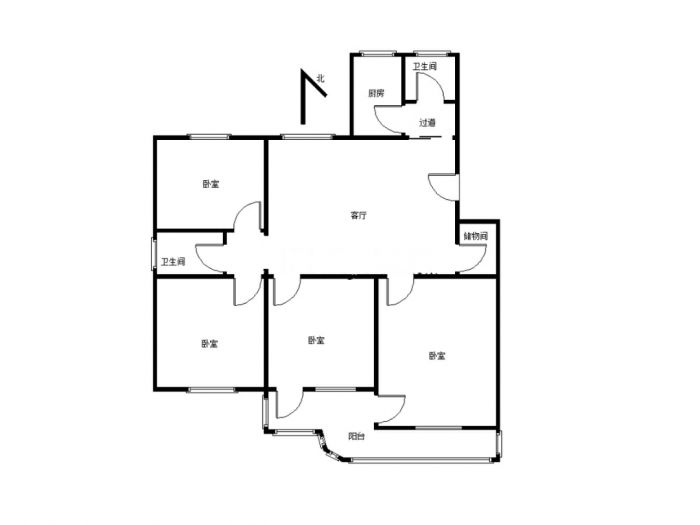 银花苑 3室2厅2卫 137m&sup2;