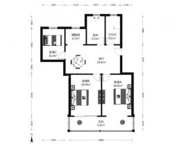 北濠桥东村 5室2厅2卫 98.00m&sup2;