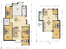 新城小区 4室3厅2卫 216m&sup2;