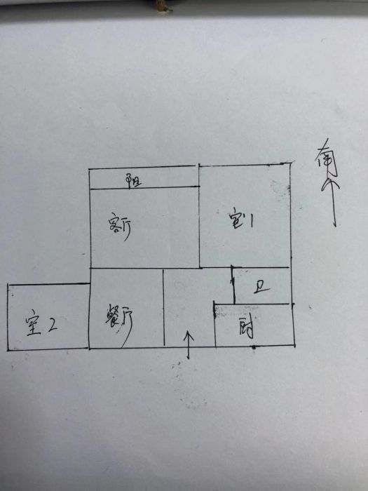华润悦锦湾 2室2厅1卫 90m&sup2;