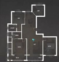 莱茵河畔 3室2厅2卫 135.00m&sup2;