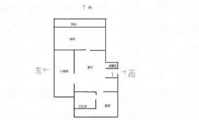 万象北园 2室1厅1卫 61m&sup2;