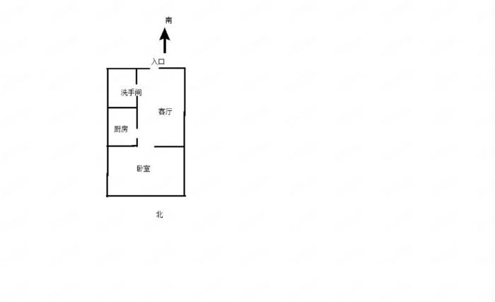纽约时代 1室1厅1卫 40m&sup2;