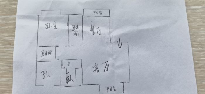 将军一园  3室1厅1卫 140m&sup2;