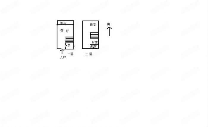 金海岸国际广场 2室1厅1卫 36.00m&sup2;