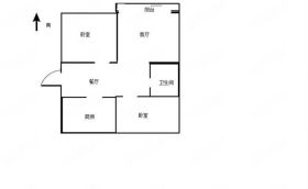 北兴园 2室2厅1卫 70m&sup2;