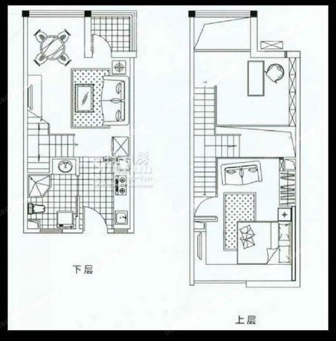鸿运大厦 2室1厅1卫 90m&sup2;