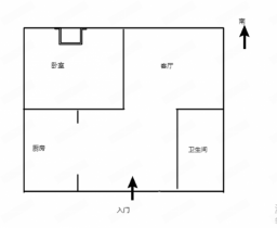 南辰濠郡 1室1厅1卫 62m&sup2;