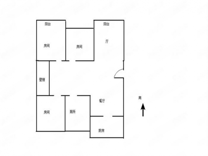 紫东花苑 3室2厅1卫 138m&sup2;