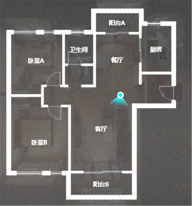南通橡树湾 2室2厅1卫 97.5m&sup2;