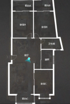 海天大厦 3室2厅1卫 143m&sup2;