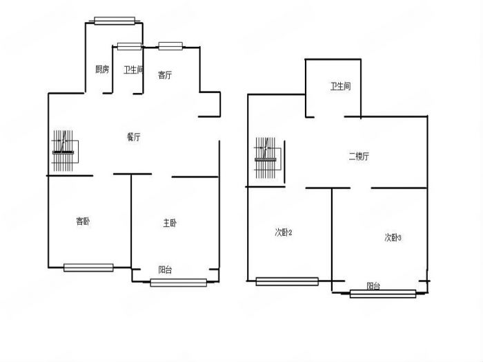 越江新村 4室2厅2卫 144.6m&sup2;