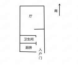 汇金国际 1室1厅1卫 62m&sup2;