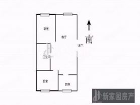 源兴花苑南区 2室1厅1卫 75m&sup2;